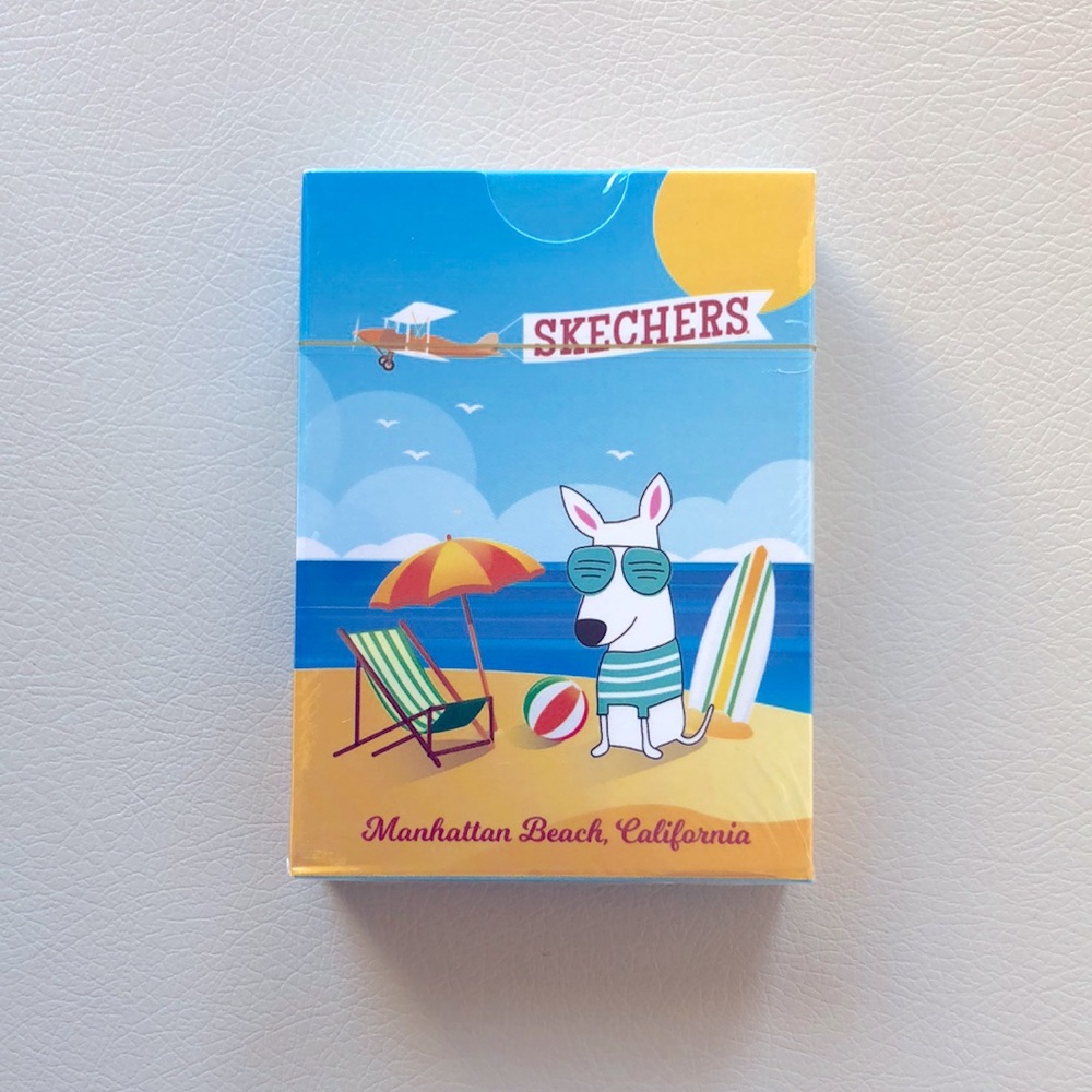 Skechers Manhattan Beach, California Playing Cards